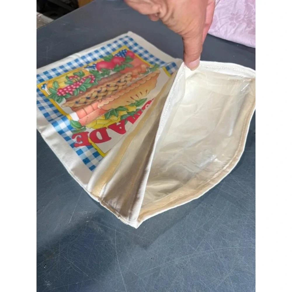 Pie, Bread, cookies Freshness Bag -Roll Top closer Country Cottage